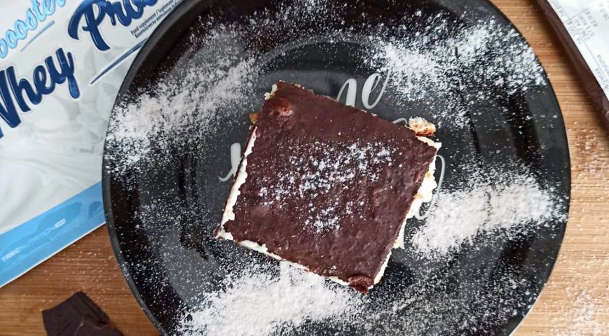 Proteinowy sernik waniliowy